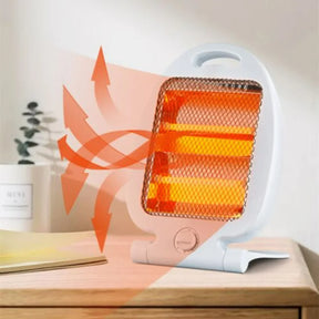 Electric Fan Heater Mini Mobile Heater Home Heating Warm Air Fan Office Room Handy Air Warmer Fan HASTORE