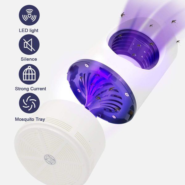 Electronic Mosquito Killer – Uv Led Mosquito Trap Lamp HASTORE