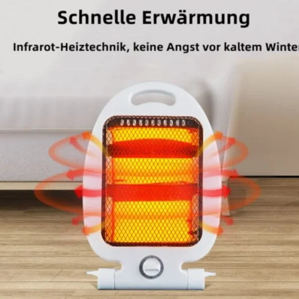 Electric Fan Heater Mini Mobile Heater Home Heating Warm Air Fan Office Room Handy Air Warmer Fan HASTORE