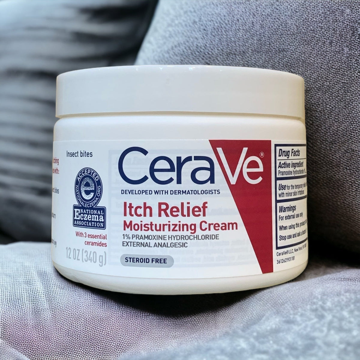 CeraVe Itch Relief Moisturising Cream HA STORE