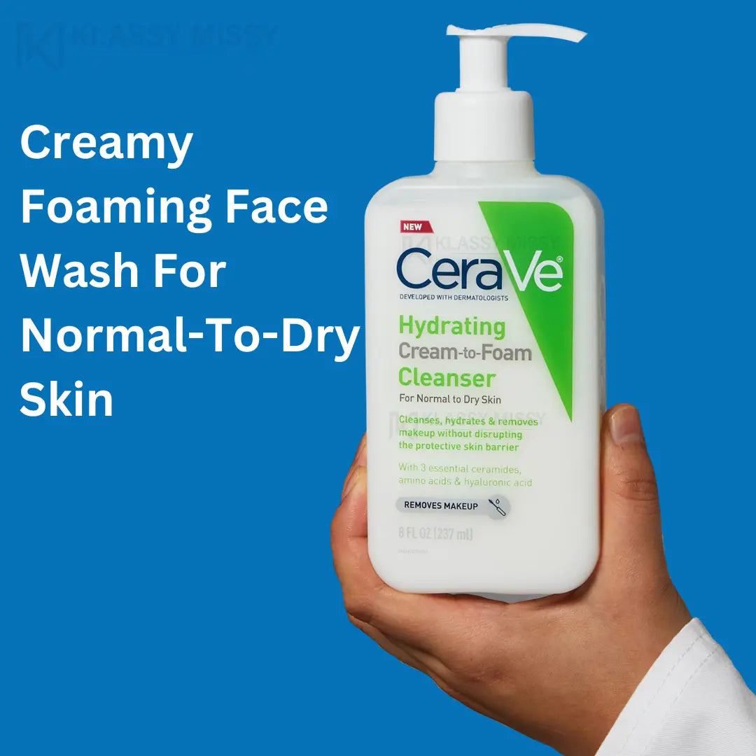 CERAVE HYDRATING  cleanser CREAM-TO-FOAM CLEANSER ( original) HA STORE