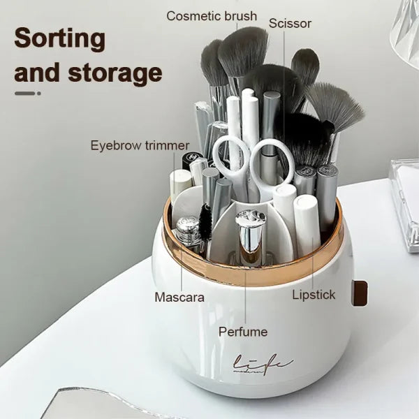 Brush Container Makeup Brush Holder Dust-proof HA STORE