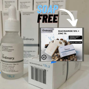 (SOAP FREE) The Ordinary Niacinamide 10% + Zinc 1% – 30ml With Barcode HA STORE