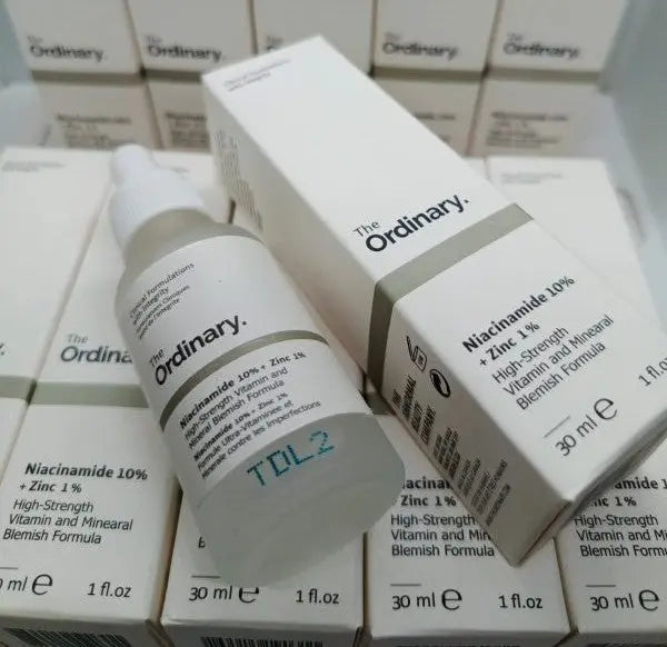 (SOAP FREE) The Ordinary Niacinamide 10% + Zinc 1% – 30ml With Barcode HA STORE