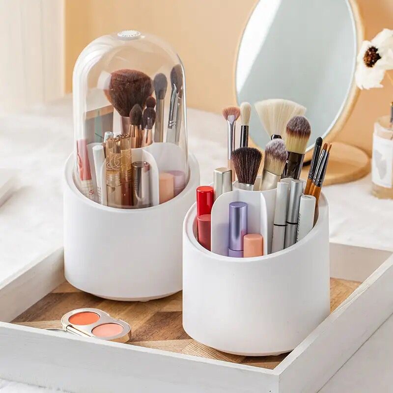 Brush Container Makeup Brush Holder Dust-proof HA STORE