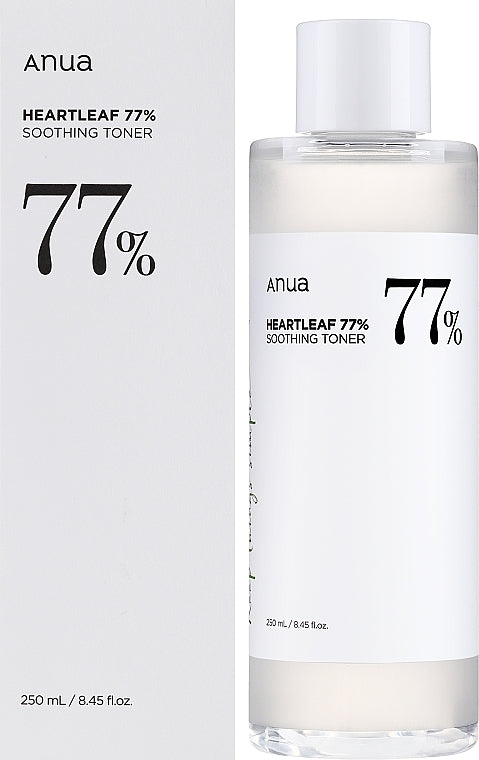 ANUA heartleaf 77% soothing toner 250ml  big size HA STORE