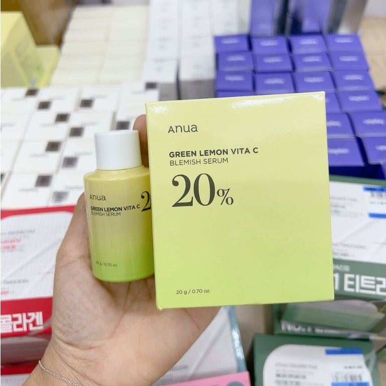 ANUA Green Lemon Vita C 20% Blemish Serum HA STORE